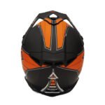 AMOQ Meteor V2 Helmet Axis Black/orange - Image 4