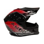 AMOQ Meteor V2 Helmet Axis Black/Red glossy - Image 3