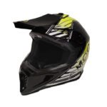 AMOQ Meteor V2 Helmet Axis Black/Yellow glossy