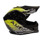 AMOQ Meteor V2 Helmet Axis Black/Yellow glossy - Image 3