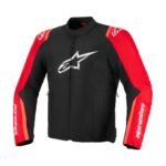 Alpinestars Jacket T-SPS v2 Waterproof Black/Red Fluo