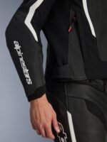 Alpinestars Leather Jacket GP Force v2 Airflow Black/White - Image 3