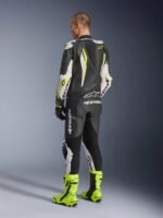 Alpinestars Leather suite 1-pcs GP Tech v5 Black/White/Fluo Yellow - Image 2