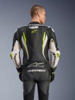 Alpinestars Leather suite 1-pcs GP Tech v5 Black/White/Fluo Yellow - Image 3