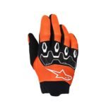Alpinestars Gloves Youth Full Bore v2 Orange/White/Black L
