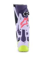 Alpinestars Boot Vented Tech 10 Purple/Fluo Yellow/Pink - Image 4