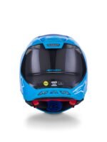 Alpinestars Helmet S-M10 Flood Met Blue/Blue/Carbon S - Image 2