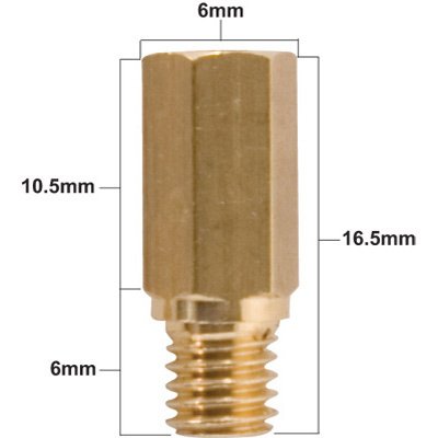 ProX Main Jet, Keihin 99101-357 # 185 , (5 pcs)