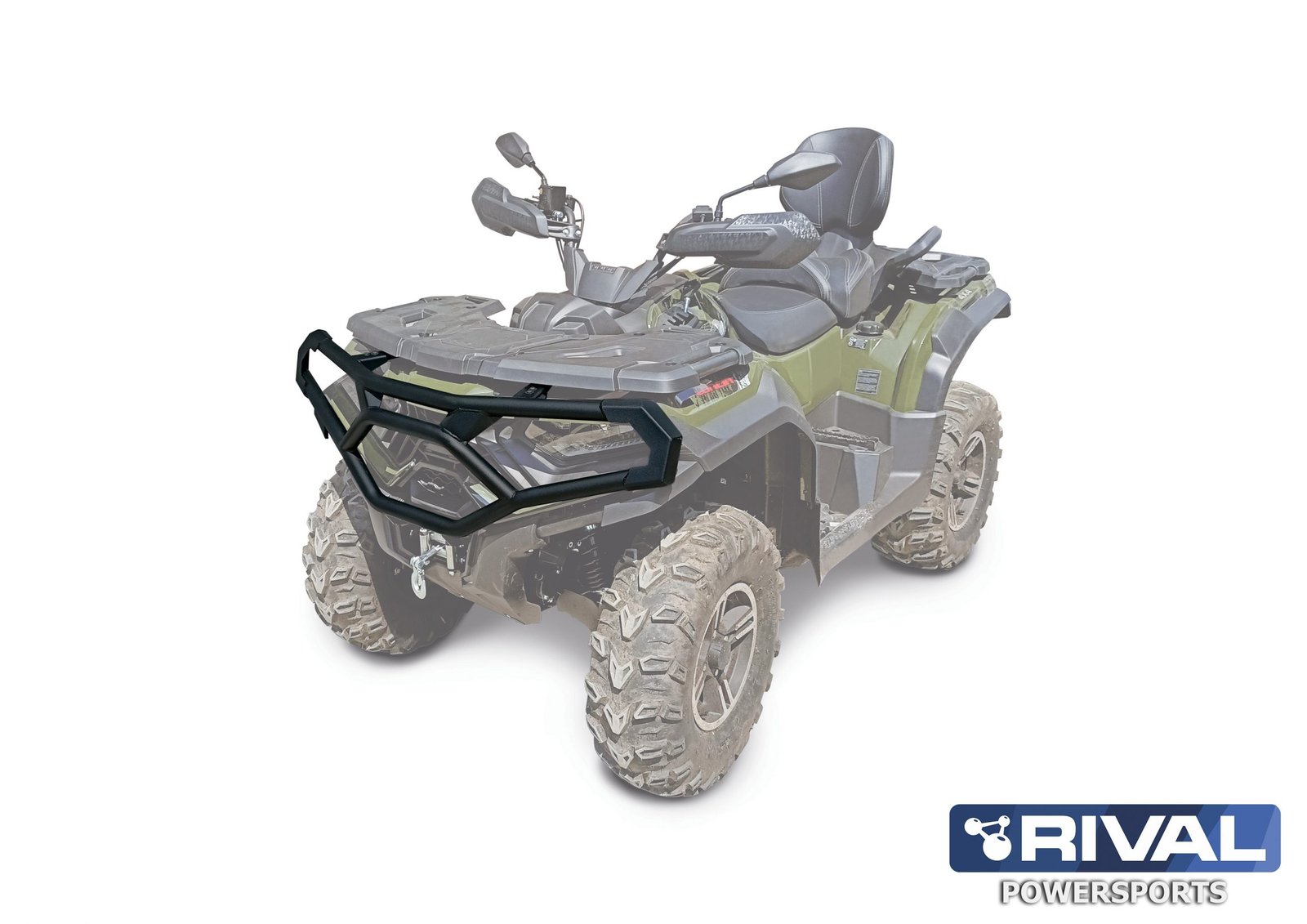 2444.7898.1.jpg Rival Front Bumper Steel Loncin XWolf 700 S/L 2023- - Image 1