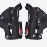 Airoh Twist 3 Cheek pads Black/white XL 25mm