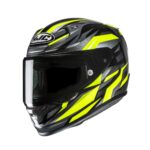 HJC Helmet RPHA 12 Dravix Black/Fluo Yellow MC3H