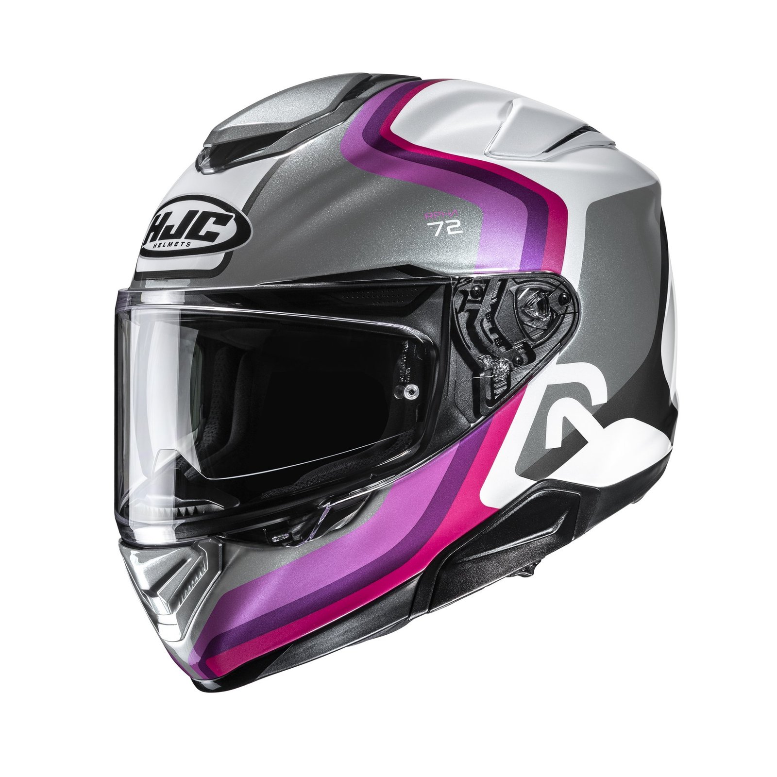 630-26576.jpg HJC Helmet RPHA 72 Ernem Gray/Purple/White MC8 - Image 1
