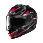 HJC Helmet i71 Zest Black/Red MC1SF