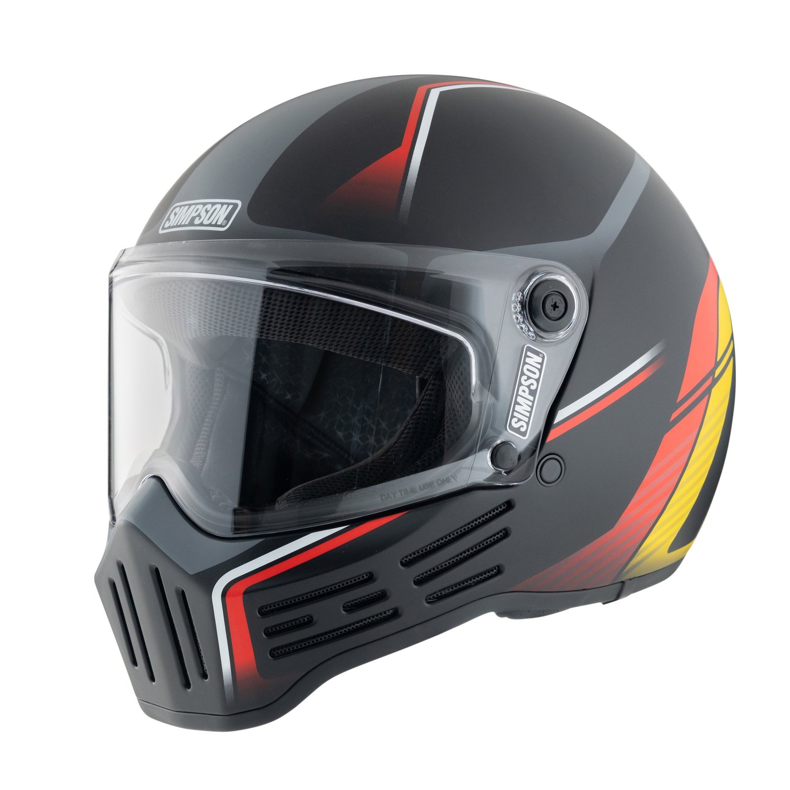 638-2615_1.jpg SIMPSON Helmet M30 Lifter Flat Black - Image 1
