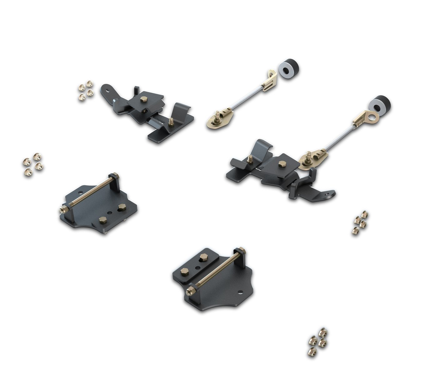 camso_mountingkit.jpg Camso/TJD Adaptorkit for trackkit - Image 1
