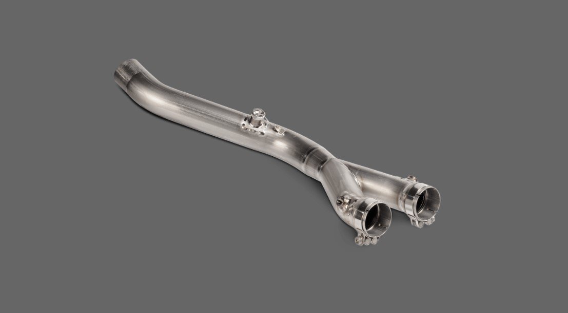 461-Y10SO19.jpg Akrapovic Optional Link Pipe/Collector (Titanium) MT-10 / FZ-10 2022- - Image 1