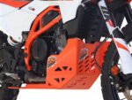 AXP Adventure Skid Plate HDPE 8mm Orange KTM 390 ADVENTURE R / ENDURO R - Image 2