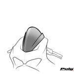 Puig Racing Screen Bmw S1000Rr 09'-14' C/Black