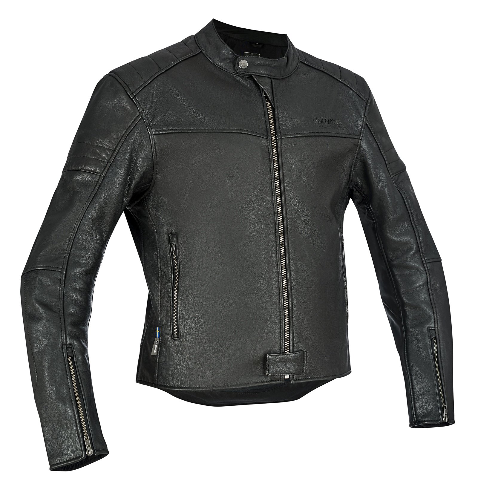 710-26020100.jpg Halvarssons Leather Jacket Storhagen Black, 58 - Image 1
