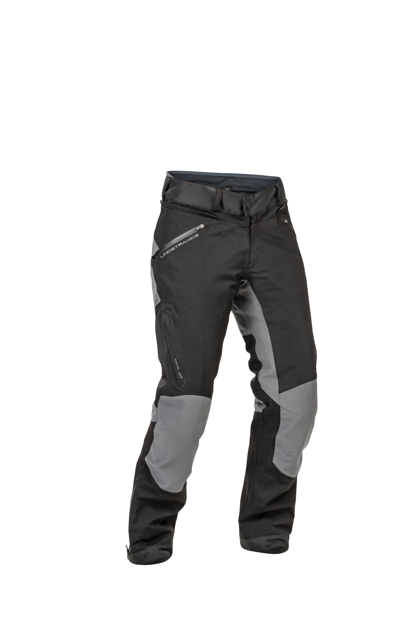 720-24084009.jpg Lindstrands Textile pants Lofsdalen Pants Black/steel grey, 60 - Image 1