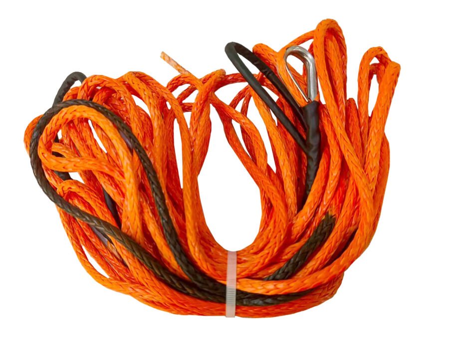 AC-12460.JPG Bronco Winch rope 5.5mm x 15.3m Orange - Image 1
